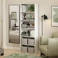 thumbnail image 4 of Pemberly Row Free Standing 6-Tier Open Storage Bookcase in White, 4 of 6