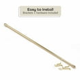 thumbnail image 4 of Achim Fantasia 5/8" Cafe Rod, 2" Projection 48-86", Brass, 4 of 5