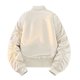 thumbnail image 4 of Ceisia Men's casual solid color warm hooded stand collar zipper Gift jacket pocket long sleeve outerwear, 4 of 8