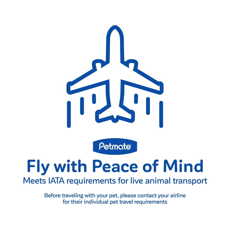 Petmate airline cargo crate cheap medium
