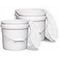 thumbnail image 3 of Terra Products Co. White Pails And Lids - Heavy Duty Buckets For Storage - Economical, Durable And Easy To Use (2Gallon 5Pack), 3 of 4
