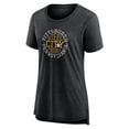 thumbnail image 2 of Women's  Charcoal Pittsburgh Steelers Steel City Tri-Blend T-Shirt, 2 of 3