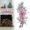 B, variant on Christmas Wreath Garland With Festive Ornaments Holiday Decoration For Front Door Window Mantel Living Room Indoor Outdoor Seasonal Decor