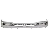 Bumper Compatible with CHEVROLET AVALANCHE 2002-2006/SILVERADO 2003-2006 Face Bar Chrome with License Plate Hole Includes 2007 Classic
