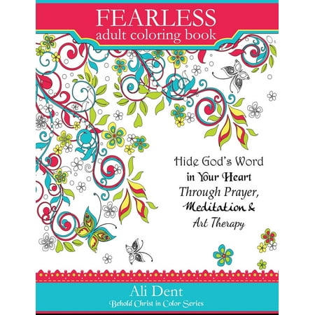 Behold Christ In Color Fearless Adult Coloring Book Hide