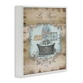thumbnail image 3 of Stupell Industries Le Bain Vintage Style Bath Typography Painting White Framed Art Print Wall Art, 12 x 12, 3 of 9