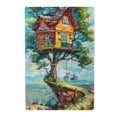 thumbnail image 2 of Rateoe Whimsical Treehouse Painting Pattern Wooden Picture Puzzle ,1000 Piece Jigsaw Puzzle ,Family Fun Puzzle, Home Décor Puzzle, Gift Puzzle(Vertical style), 2 of 9