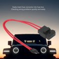 thumbnail image 4 of Veeki 5Pcs Heavy Duty Wire Extension Thin Car Mini Holder Connector Compact 16AWG Regular Professional Automotive Circuit Easy Tap Accessories for Test (ACD Flat Angle 10.9mm)-051603, 4 of 5