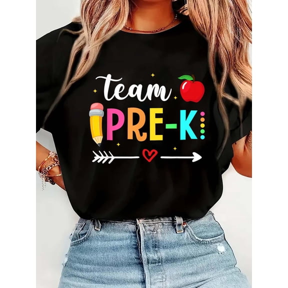First Day of Pre-k Back to School Teachers Students T-shirt