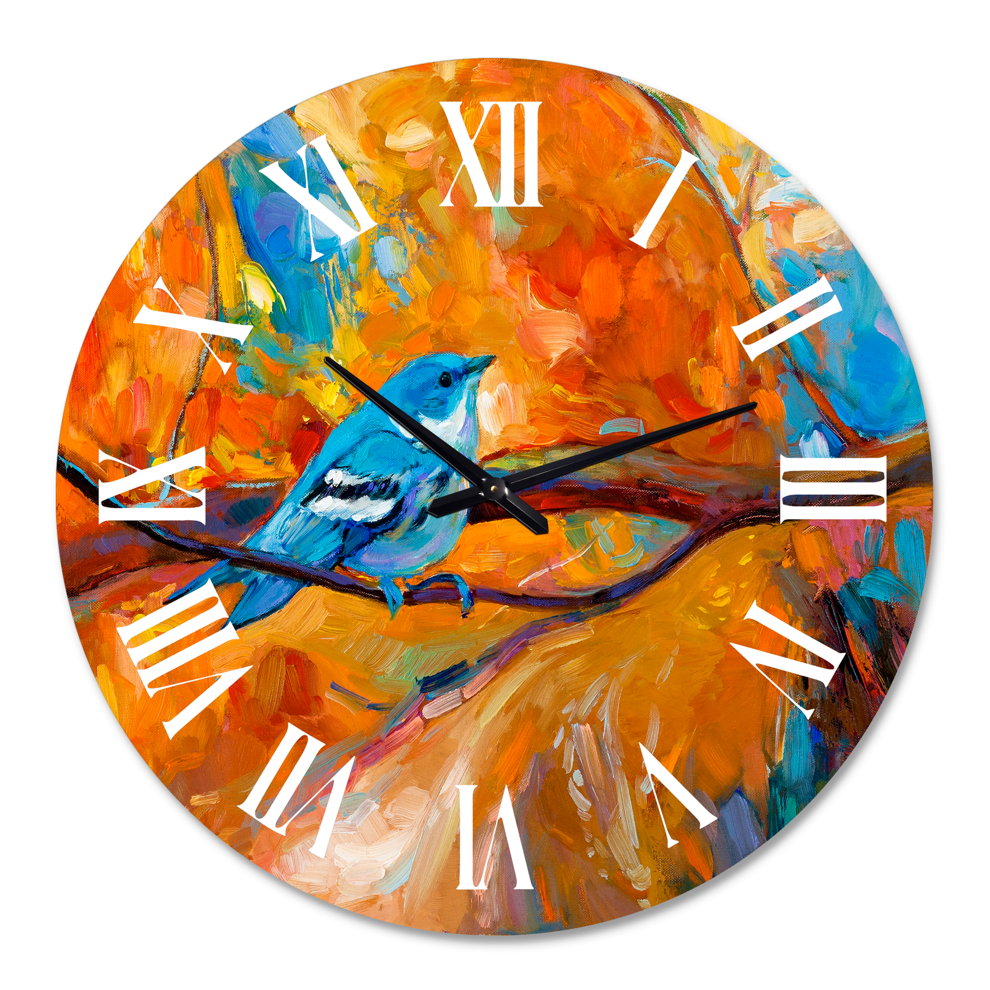 Designart 1 in Quartz Traditional Wall Clock