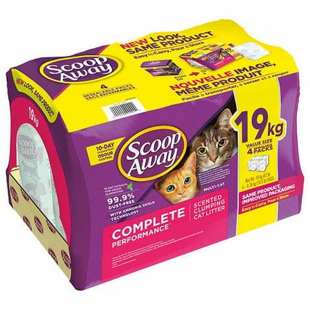 Scoop Away Complete Performance Clumping Cat Litter Scented 42 Pounds 19 kg