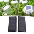 thumbnail image 2 of 2PCS Polycrystalline Solar Panel, 45MA 5V Battery Panel Kit Outdoor Powered Silicon Cells Supply Mini Maintainer Trickle Charging High Performance, 2 of 9