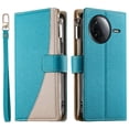 thumbnail image 1 of Funda cartera GANGXUN para Xiaomi Poco F7 Ultra , cuero PU con tarjetero, cremallera, correa de mano, soporte y protección 918°, 1 of 6
