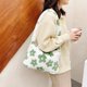 thumbnail image 3 of Bolsa Bolso de mano con estampado de flores de felpa para mujer, minibolso cuadrado informal para axila de invierno JShteea Para Estrenar, 3 of 9