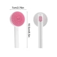 thumbnail image 3 of Kraoden Pet Grooming Brush for Cats and Dogs, Self-Cleaning Dog Brush, Silicone Massage Comb for Wet and Dry Use, Ergonomic Handle, Removes Loose Hair Easily, 3 of 6