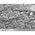 thumbnail image 3 of Soimoi Georgette Viscose Fabric Waves Shirting Fabric Prints by Yard 42 Inch Wide, 3 of 5