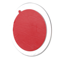 thumbnail image 2 of 4X Silver Tone 3.7 Inch Dia Round Rear View Blind Spot Mirrors for Car, 2 of 5