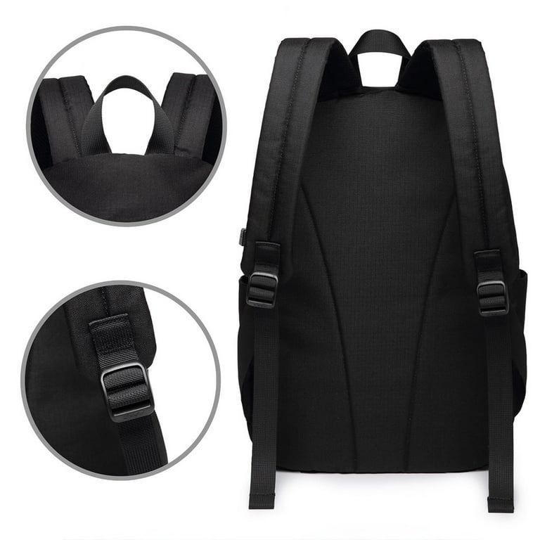 Geometry Dash Backpack for Men Women Teen Water Resistant Casual Daypack Fits Laptop with USB Charging Port 17 in Bookbag for Travel School Hiking Gift Walmart