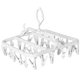 thumbnail image 1 of Colgador De Ropa Estante De Secado Que Ahorra Espacio Clip Plegable Desmontable Y Colgador De Goteo Con 32 Pines Y Gancho A Prueba De Viento Para Secar Toallas Sujetadores Ropa De Bebé sonducket TO001556-00, 1 of 6
