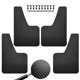 thumbnail image 1 of New Carbon Fiber Effect Front Rear Set Universal Mud Flaps Splash Guards Mudguards Mudflaps Car Van Suv Pickup Accessories, 1 of 1