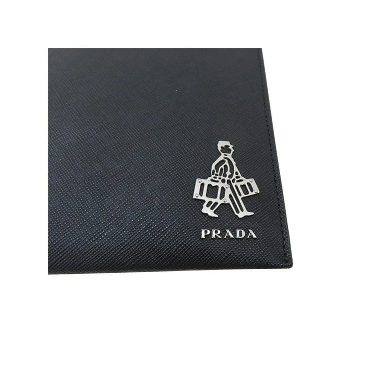 Prada saffiano cheap document holder