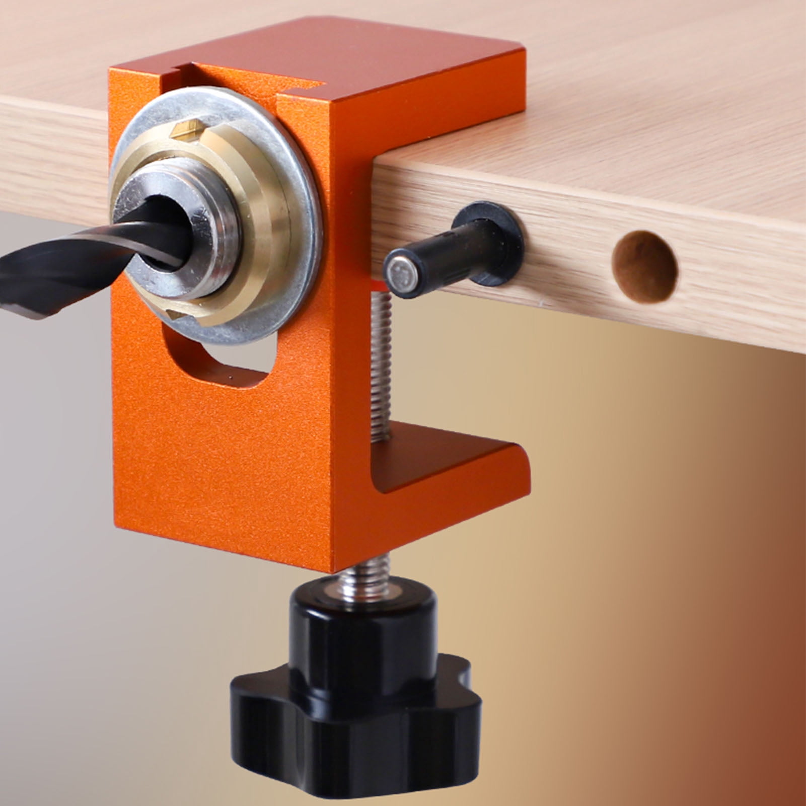 BOKYAN Pocket Hole Jig Aluminium Alloy 8mm 10mm 12mm Wood Dowel Drilling Template Drill Guide Puncher Locator Tool