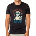 thumbnail image 2 of Fourth of July MVP Fireworks Men's Independence Day Patriotic Funny Parody Short-Sleeve T-Shirt, 2 of 6