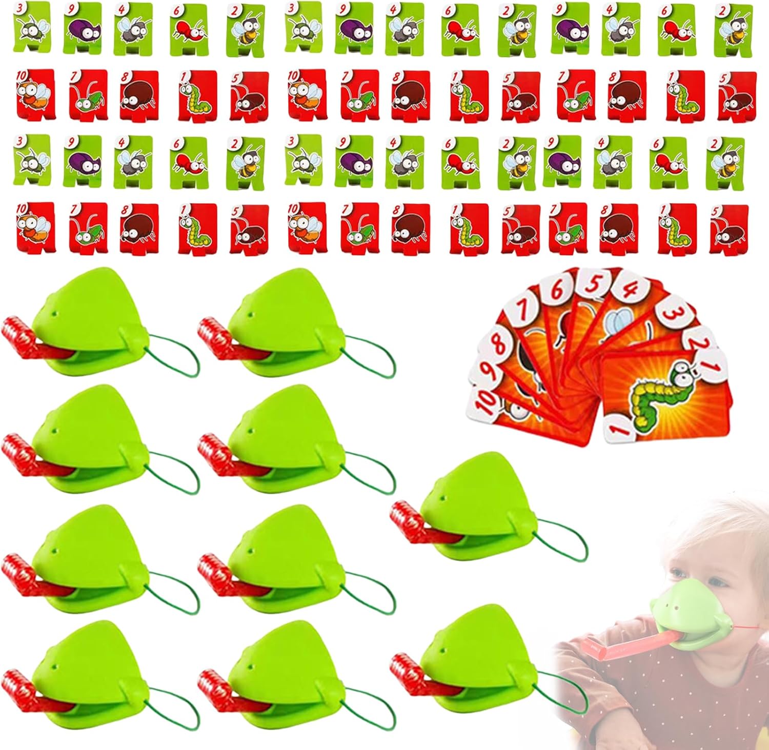 IDEAL Gassy Gus - Funny Kids' Game Where You Feed Gus & He Toots! For 2-4 Players Ages 4+