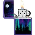 thumbnail image 3 of Zippo 48565 Purple Matte Night In The Forest Windproof Lighter, 3 of 5