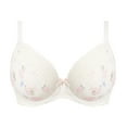 thumbnail image 3 of Freya Daydreaming Plunge Underwire Bra (400802),30E,Flora White, 3 of 5