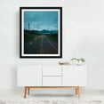 thumbnail image 3 of Road in Dingwall, Cape Breton - Dingwall Nova Scotia Canada Photography Landscape Mountain Rural Night Sky Scenic Travel Poster Black Framed Wall Art Print 9 x 12 inches, 3 of 4