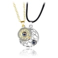 thumbnail image 1 of Sun Moon Star Couple Necklace Couple Necklace Pendant Projection Necklace, 1 of 1