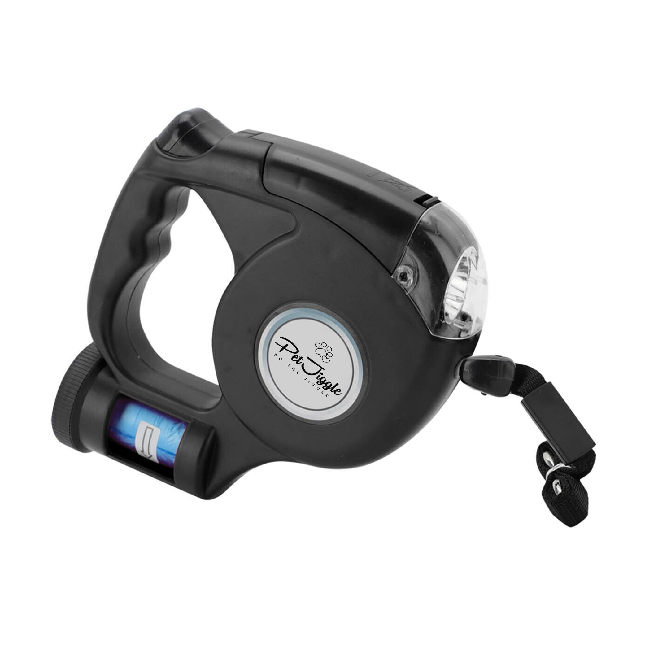 PetJiggle™ Retractable Dog Leash For Large Dogs with Flashlight LED and