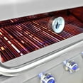 3 Embers 4Burner BBQ Gas Grill with Side Burner GAS7480BS
