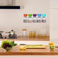 thumbnail image 6 of Wall Mounted Kitchen Seasoning Jar Rack Seasoning Jar Storage Holder Organizer, 6 of 7