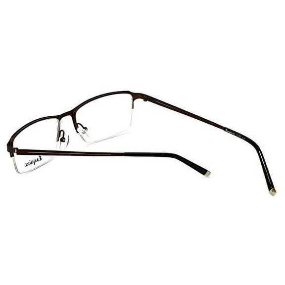 Esquire Designer Reading Glasses EQ1520 in Satin-Brown 54mm with Case  3.00