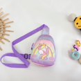 thumbnail image 1 of Bolso de pecho para niños, bolso de nailon con dibujos animados para bocadillos, bolso pequeño para niños y niñas con bandolera, 1 of 3