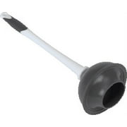 Clorox Toilet Plunger and Bowl Brush Combo Set with Caddy, White