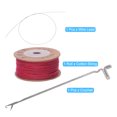 thumbnail image 3 of Macrame Cordón Kit 1.2mm x 28 Yardas, Crochet y Alambre Plúmbeo, Algodón Cuerda, Macramé Suministros para Pared Colgar, Planta Colgador, Bohemio Decorativo Proyecto, Vino Rojo, 3 of 6