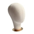 thumbnail image 4 of HILABEE Hat Rack Mannequin Head Model Multipurpose Cap Stand Metal Base for Salons Homes Gold Bottom, 4 of 9