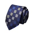 thumbnail image 2 of Honrane Business Tie Adjustable Firm Stitching Embroidery Lightweight Groom Tie Decorative Striped Wedding Tie Party Tie 2023 New, 2 of 2