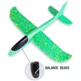 thumbnail image 2 of Planeador, avión de espuma de poliestireno para niños, avión de espuma de poliestireno, avión de lanzamiento manual, modelo volador de lanzamiento, juguete de avión para deportes al aire libre, 2 of 7