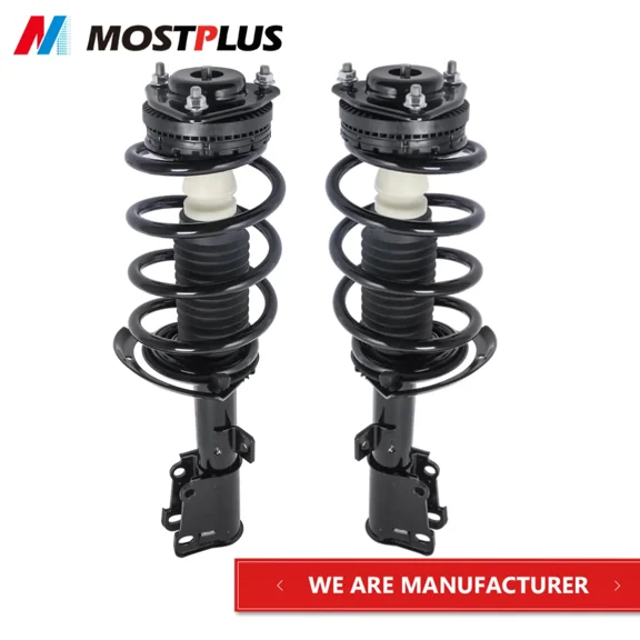 MOSTPLUS Pair Front Struts Assembly for 08-14 Dodge Avenger 07-10 Chrysler Sebring 2.4L