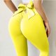 thumbnail image 4 of Puntoco Fashion Ladies Pure Color Hip Lifting Elástico Fitness Running Yoga Pantalones Puntoco Puntoco-7963, 4 of 5