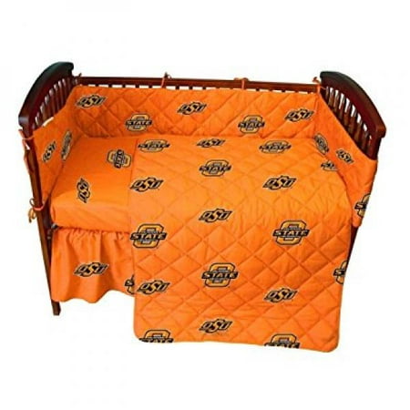 Oklahoma State University Crib Set