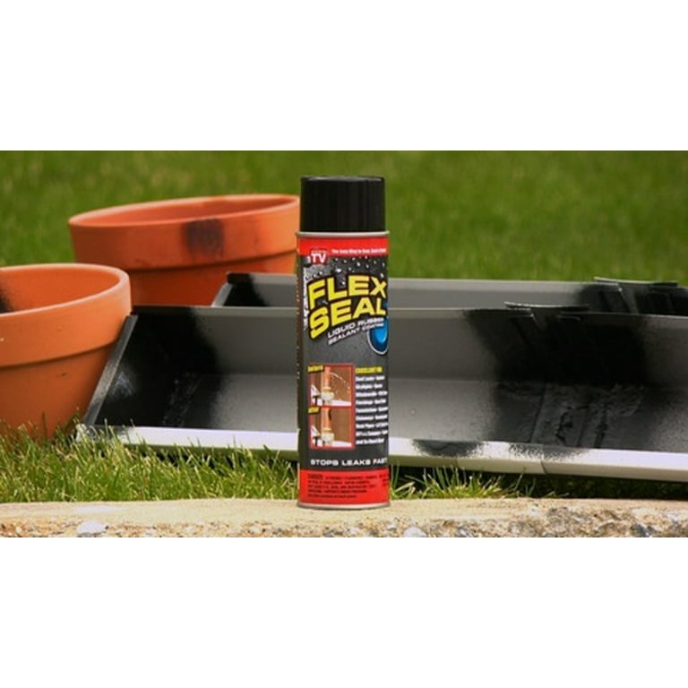 Flex Seal Liquid Rubber Sealant Coating, 16 Oz, Black, 45 OFF