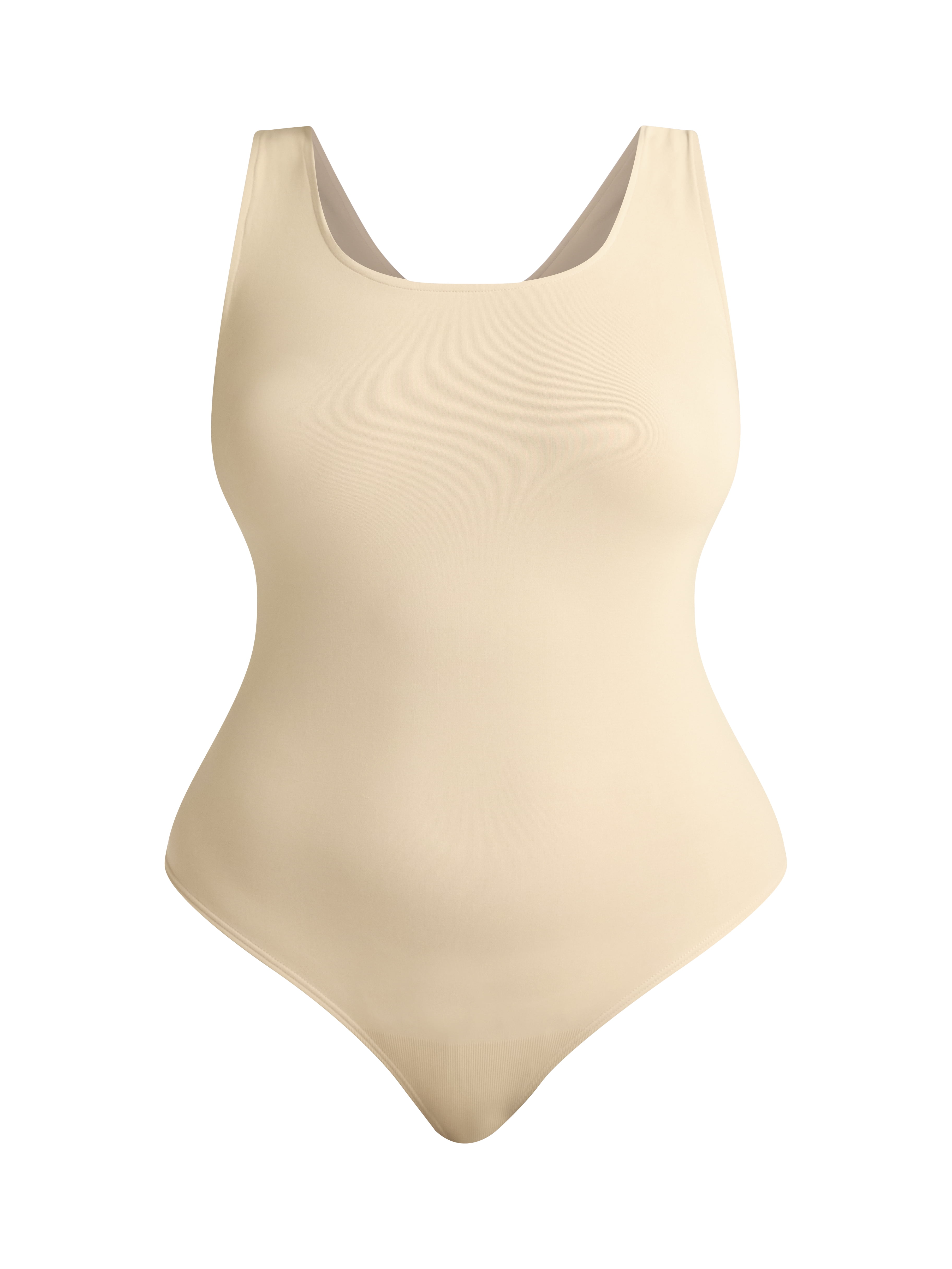 Joyspun Women's Everyday Seamless Bodysuit, Sizes S-XXXL