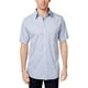 thumbnail image 1 of Camisa con botones resistente a la intemperie para hombre con diamantes en bruto, azul, mediano, 1 of 1