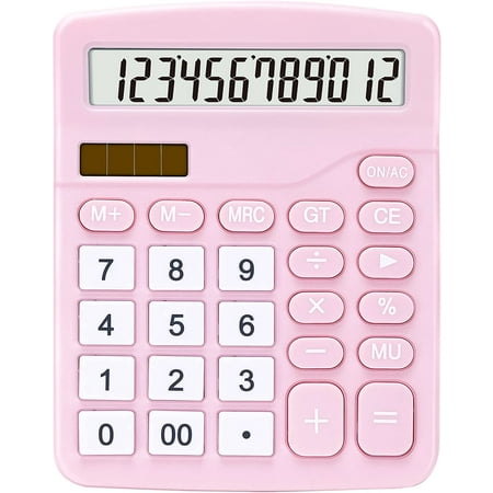 Calculator, Standard Function Desktop Calculators with 12 Digit Large ...