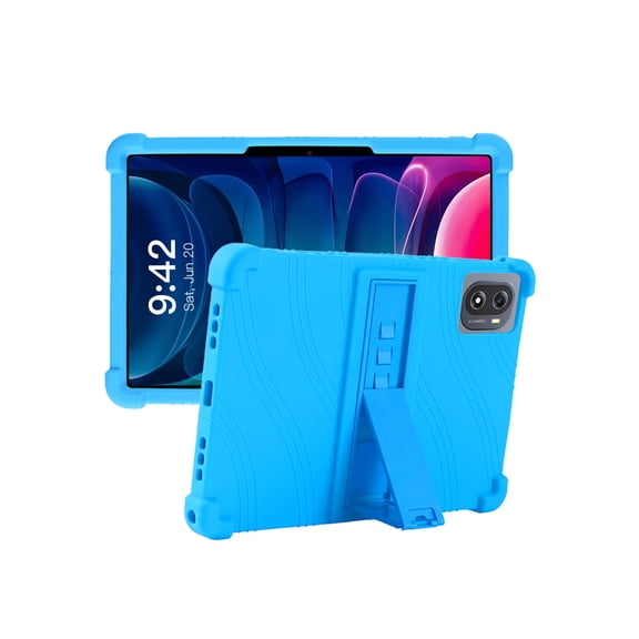 HYRACPO Silicone Case for HYYUO 10.1 inch, Soft Flexible Shockproof Protective Tablet Cover, Anti-Scratch & Lightweight Slim Design-Sky Blue